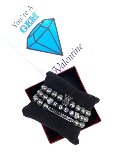 Hematite Gemstone Bracelet