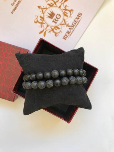 Matte and Black Lava Set