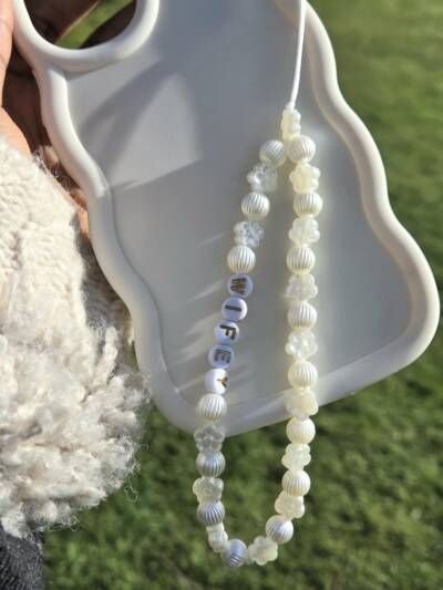 Petal Pearl Name Charm