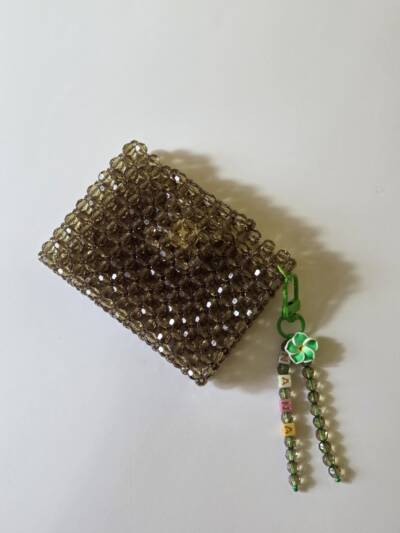 Customisable green card holder (double-sided) - Image 2
