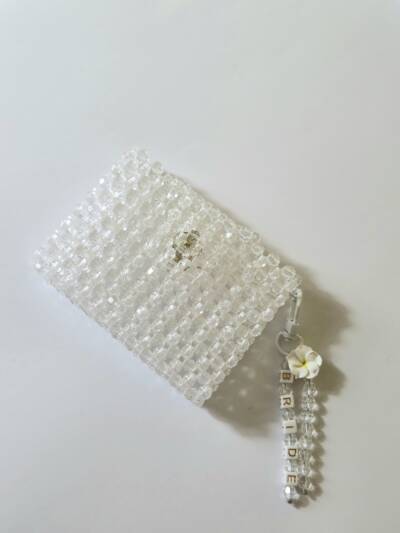 Customisable Clear card holder ( double- sided)